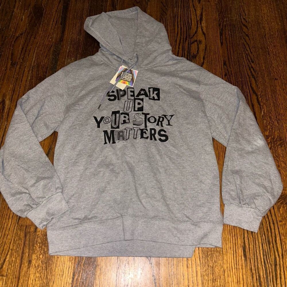 New “Speak Up For Yourself” hoodie
